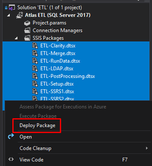 visual studio deploy