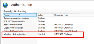 Verify windows authentication